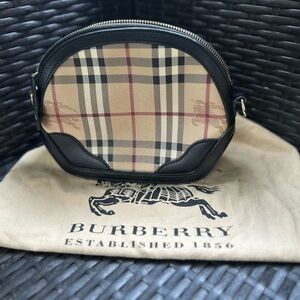 Authentic Burberry Beige and Black  Bag